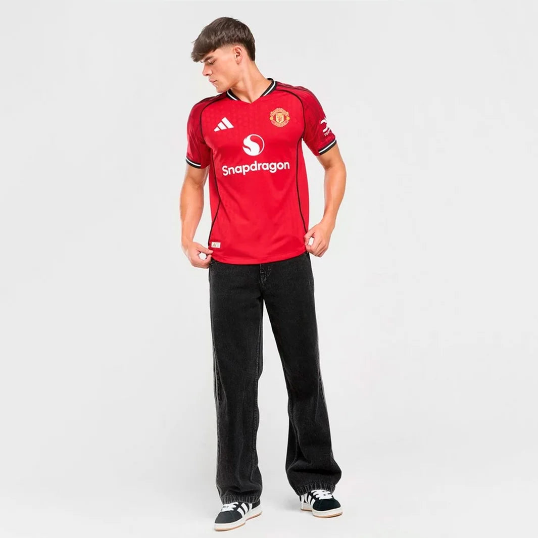 Camisa Manchester United Jogador 2025/26 Home