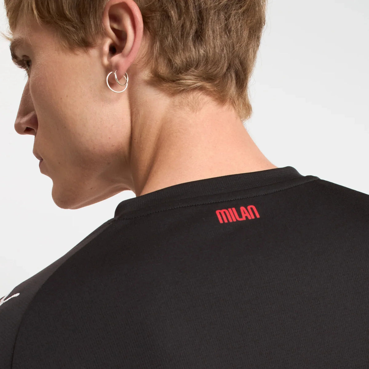 Camisa AC Milan Long Sleeve 2025/26 Home – Versão Torcedor