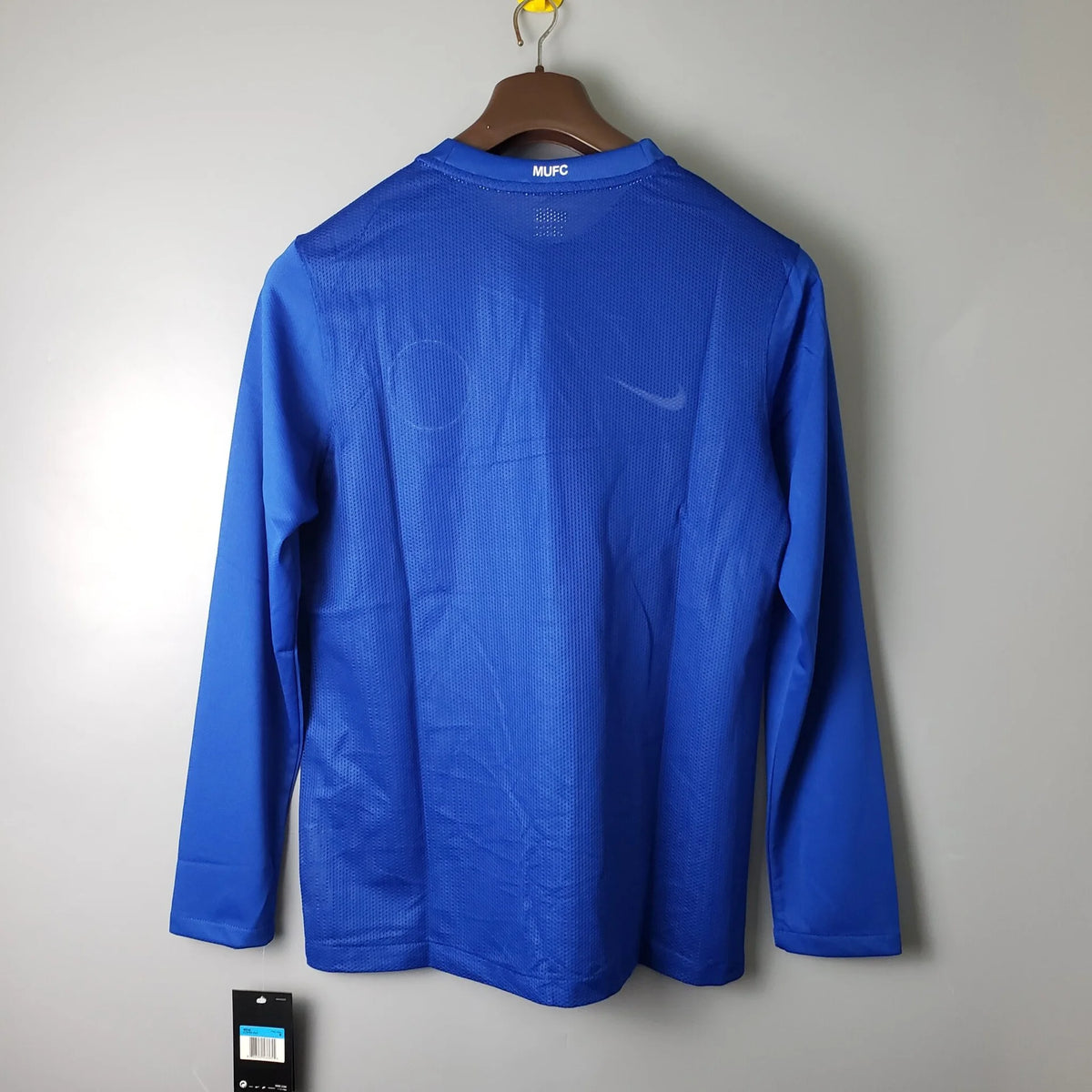 Camisa Manga Longa Manchester United 07/08 Nike - Azul