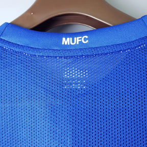 Camisa Manga Longa Manchester United 07/08 Nike - Azul