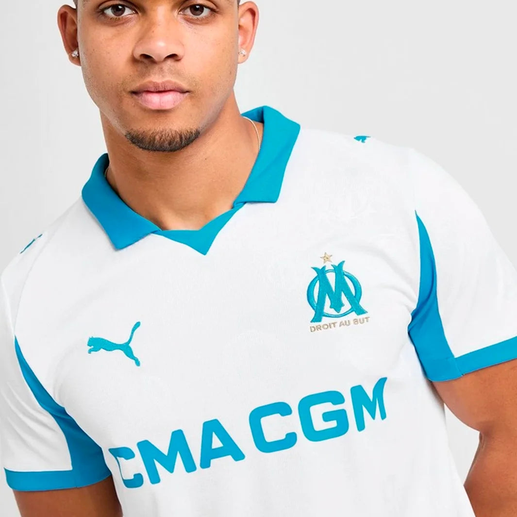 Camisa Olympique Marseille 2025/26 Home – Versão Torcedor