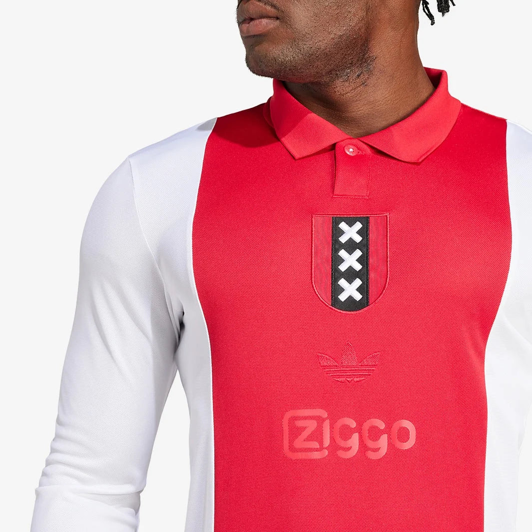 Camisa Ajax 125th Anniversary Long Sleeve 2025/26 – Versão Torcedor