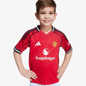Conjunto Infantil Adidas Manchester United 2025/26- Torcedor