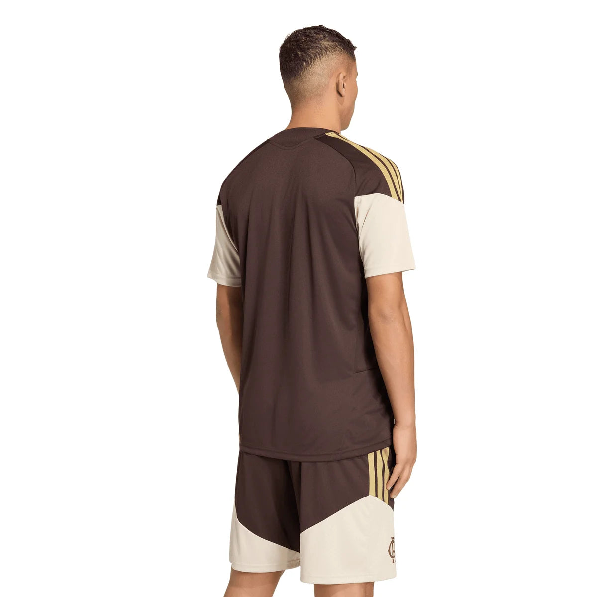 Camisa Polo Adidas Flamengo 2026/27 Treino Marrom