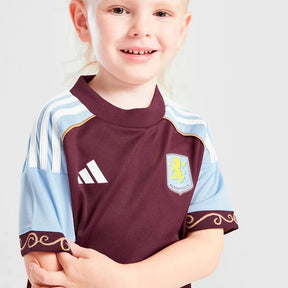 Camisa Aston Villa Kit Infantil 2025/26 Home