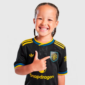 Conjunto Infantil do Manchester United 2025/26 -Third