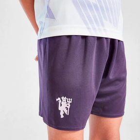 Conjunto Infantil do Manchester United 2025/26- Away