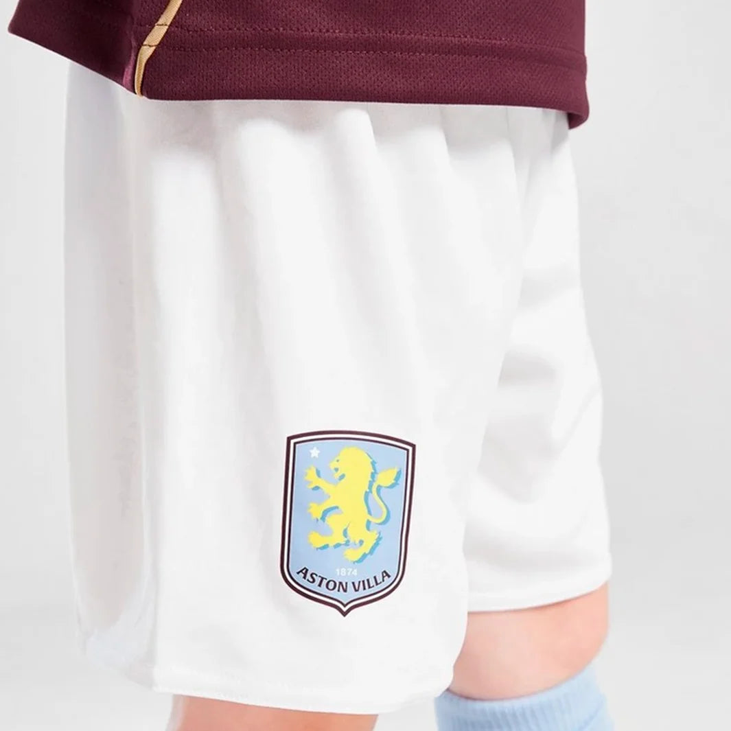 Camisa Aston Villa Kit Infantil 2025/26 Home