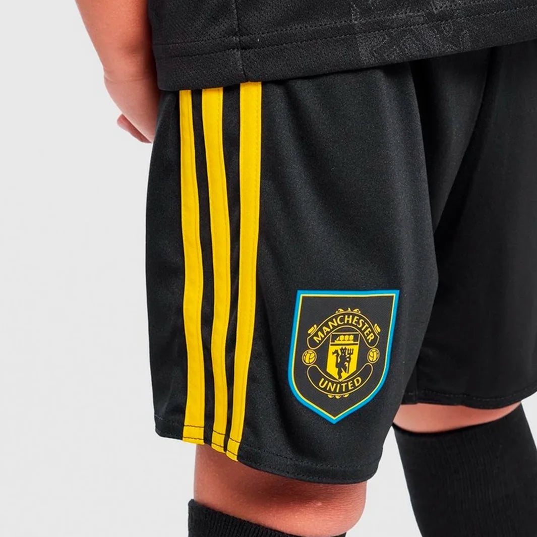 Conjunto Infantil do Manchester United 2025/26 -Third