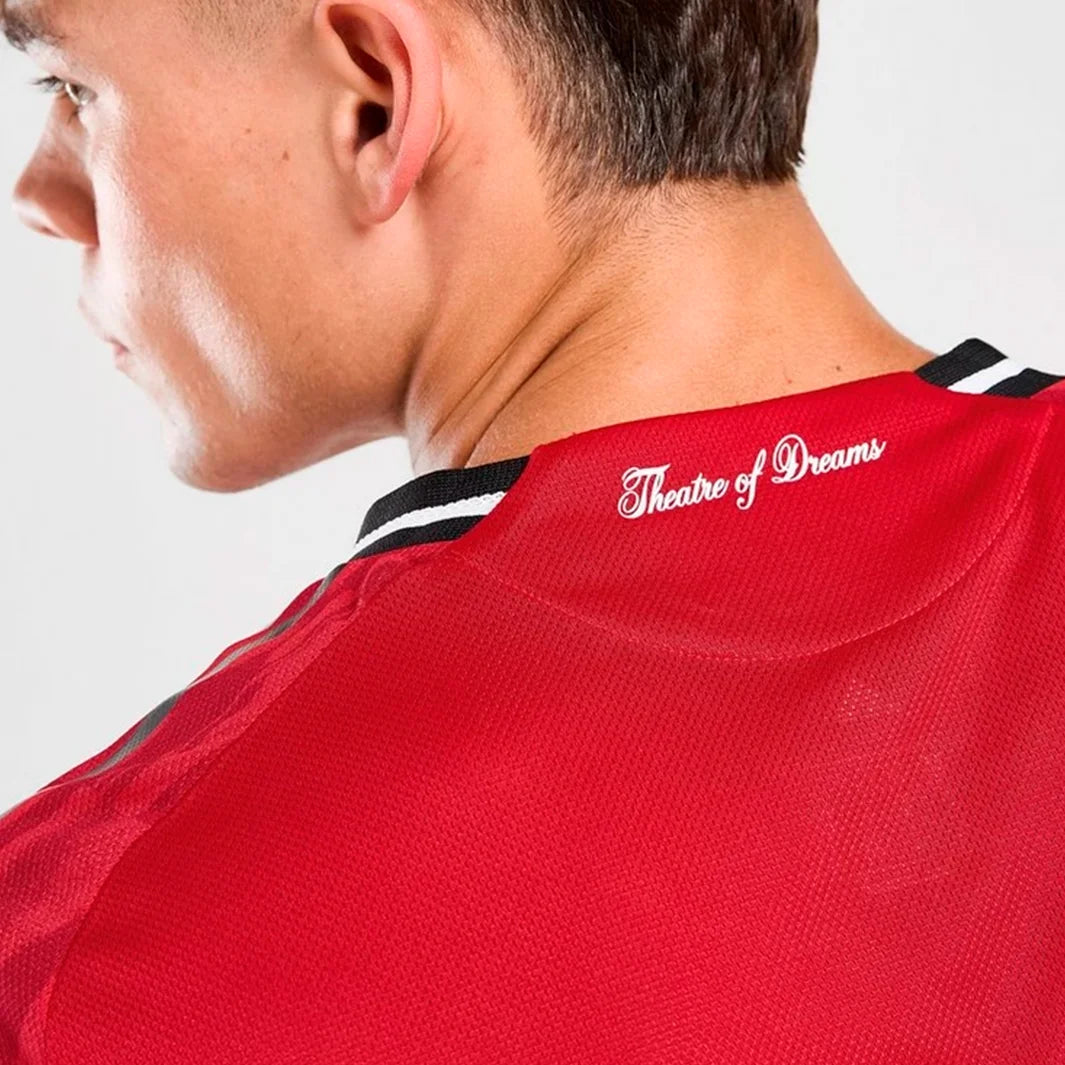 Camisa Manchester United Jogador 2025/26 Home