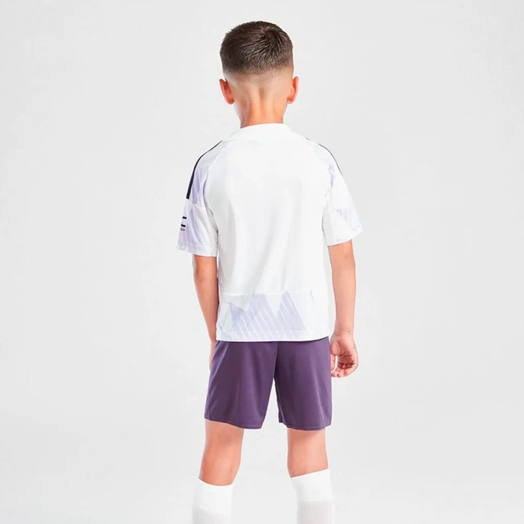 Conjunto Infantil do Manchester United 2025/26- Away