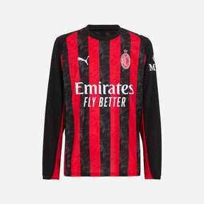 Camisa AC Milan Long Sleeve 2025/26 Home – Versão Torcedor