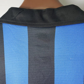 Camisa Manga Longa Inter de Milão I 1998 Nike - Azul