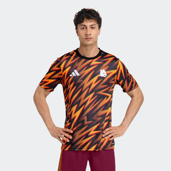 Camisa AS Roma Pre 2025/26 – Versão Torcedor