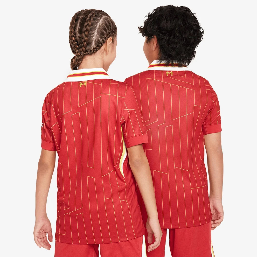 Conjunto Infantil Nike Liverpool FC 2024/25 I Torcedor