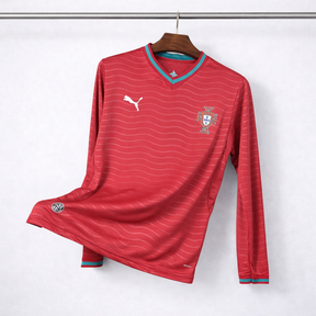 Camisa Portugal Home Manga Longa - 2026