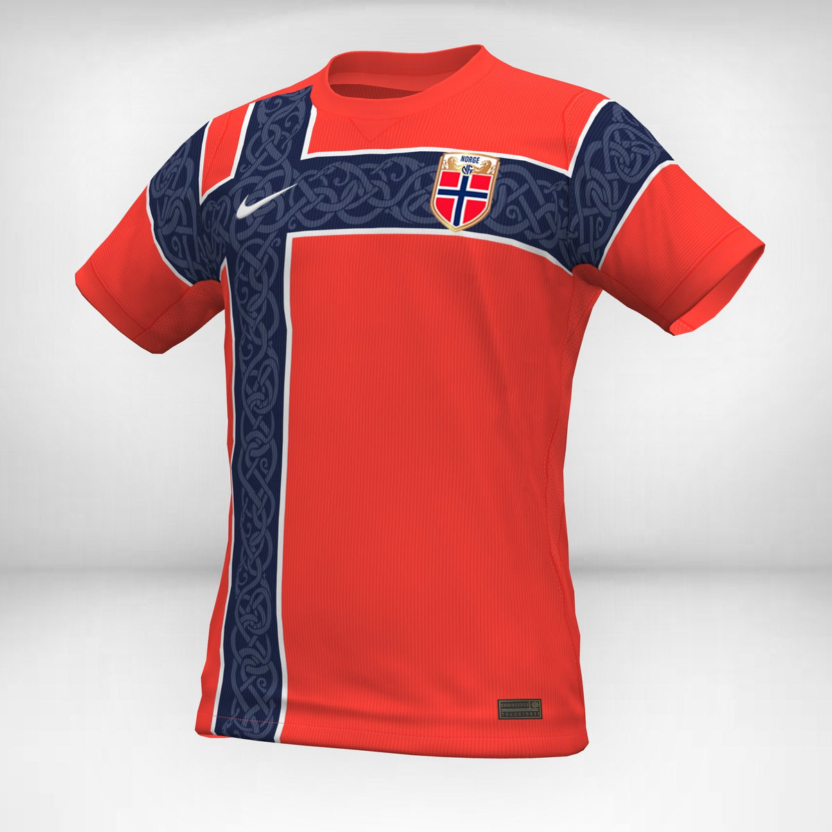 Camisa Noruega Home 2026 - Versão Jogador