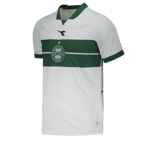 Camisa Coritiba Home 25/26 Diadora Torcedor Masculina - Branca e Verde