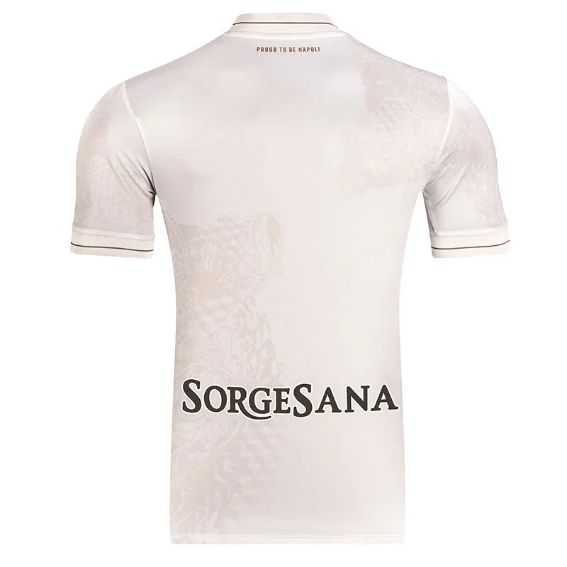 Camisa Napoli Away 25/26 - Torcedor EA7 Masculino - Begê