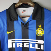 Camisa Manga Longa Inter de Milão I 1998 Nike - Azul
