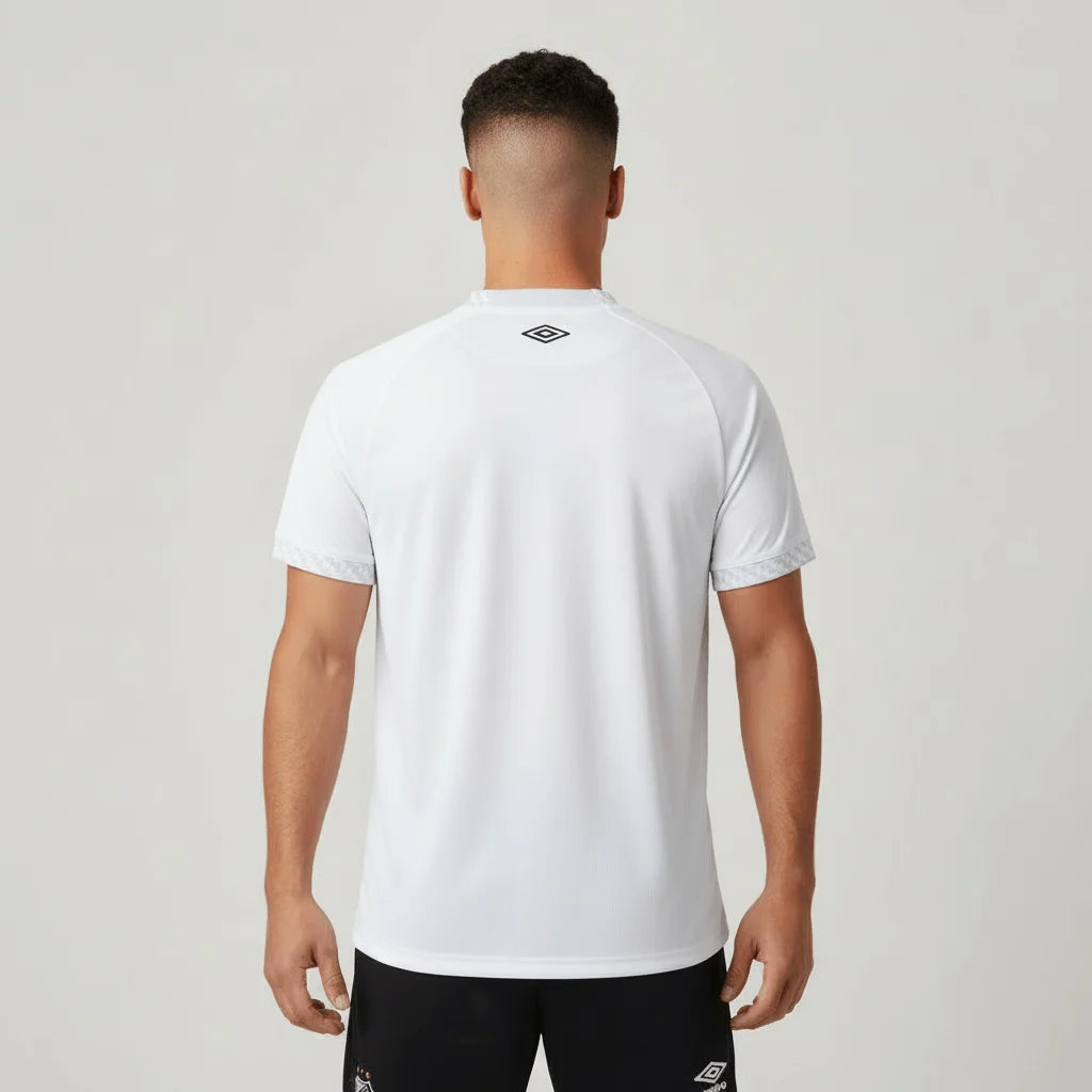 Camisa Umbro Santos Branca 2025/26 I x Racionais