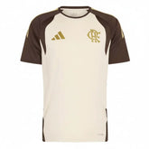 Camisa Adidas Flamengo 2026/27 Treino Bege
