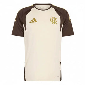 Camisa Adidas Flamengo 2026/27 Treino Bege