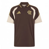 Camisa Polo Adidas Flamengo 2026/27 Treino Marrom