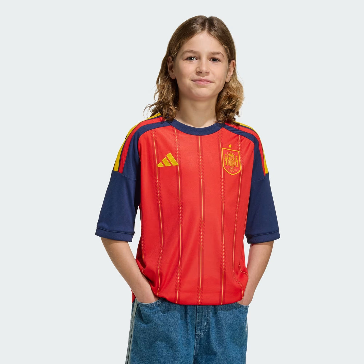 Camisa Espanha Home 2026 - Infantil