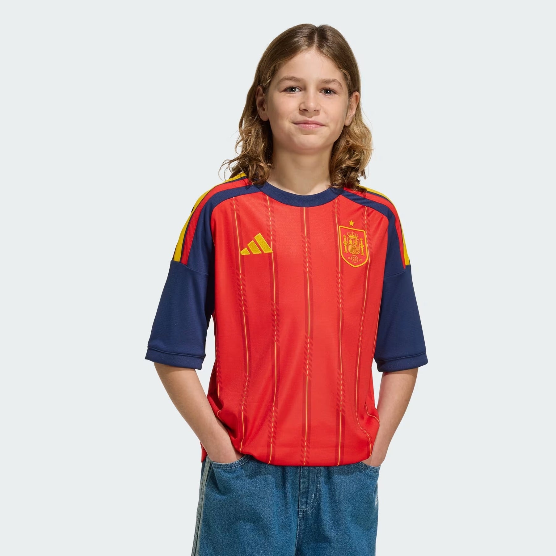 Camisa Espanha Home 2026 - Infantil