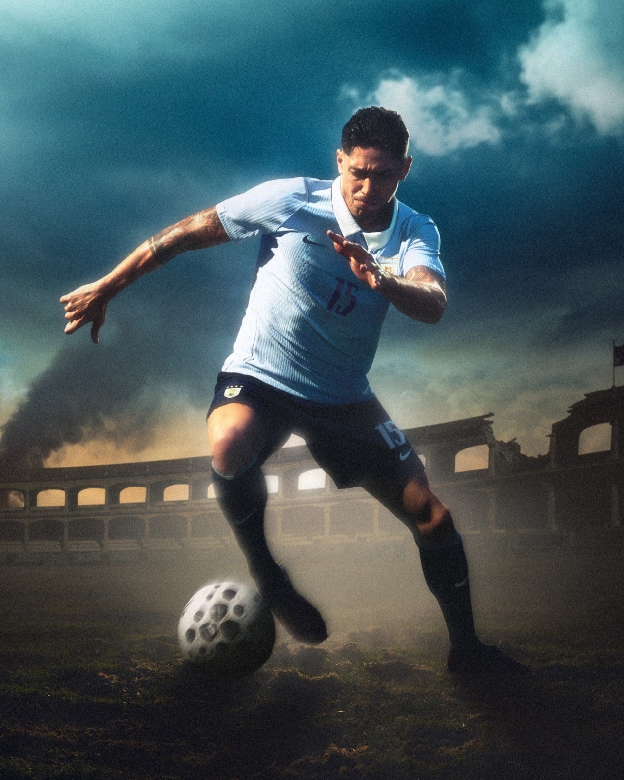 Camisa Uruguai Home 2026 - Versão Jogador