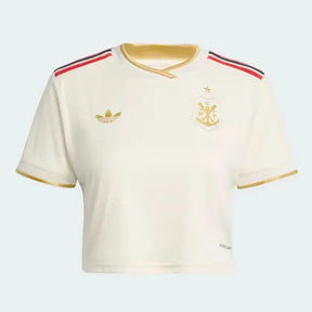 Camisa Feminina Adidas Flamengo 2025/26 III Cropped
