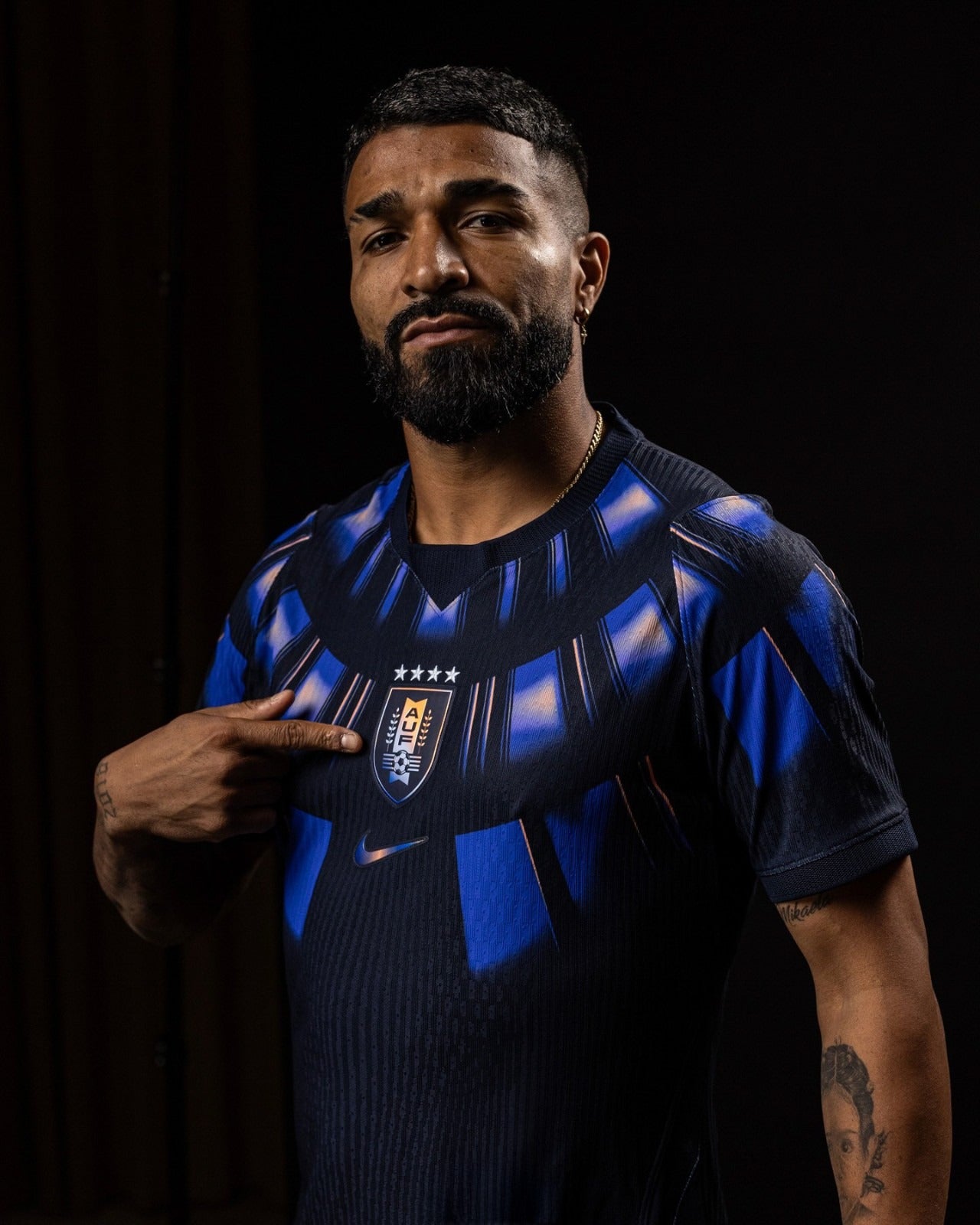 Camisa Uruguai Away 2026 - Versão Jogador