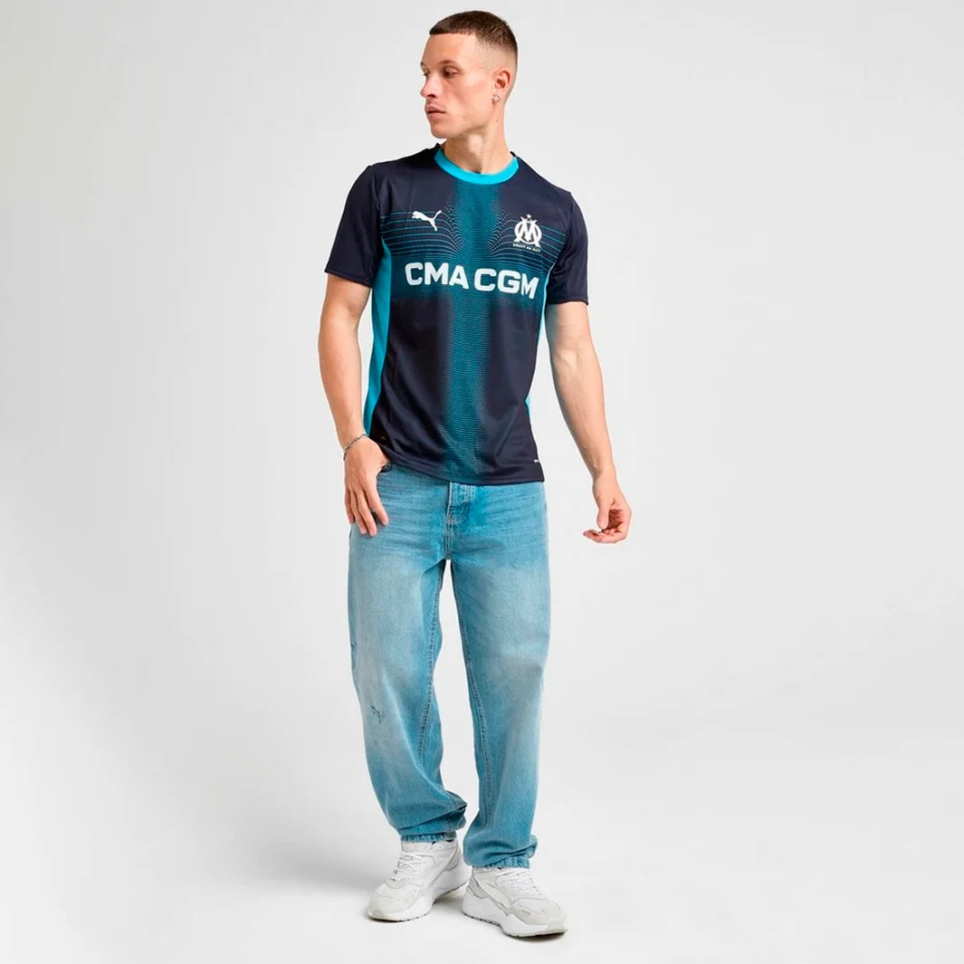 Camisa Olympique Marseille 2025/26 Away – Versão Torcedor