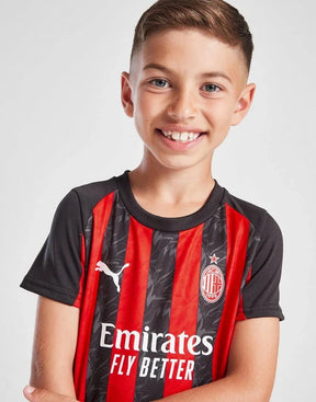 Camisa AC Milan Kit Infantil 2025/26 Home