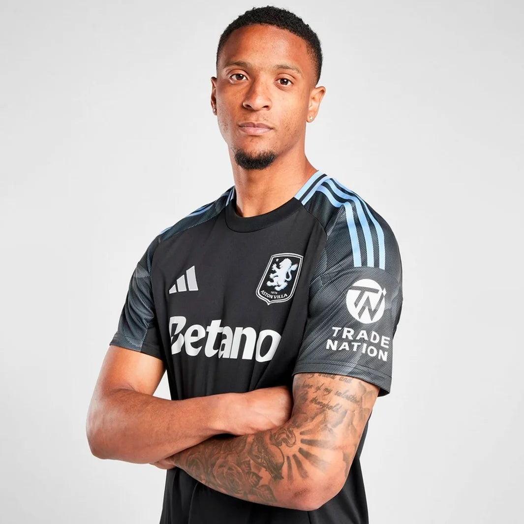 Camisa Aston Villa 2025/26 Away – Versão Torcedor