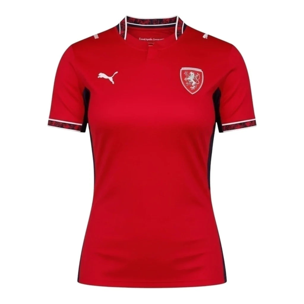 Camisa República Tcheca Home 2026 Feminina